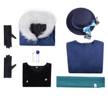 Laden Sie das Bild in den Galerie-Viewer, Vertin blau Uniform Reverse: 1999 Timekeeper Cosplay Outfit