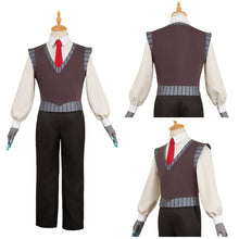 Laden Sie das Bild in den Galerie-Viewer, Vincent Whittman grau Kostüm Set Hazbin Hotel 2 Vox Cosplay Outfits
