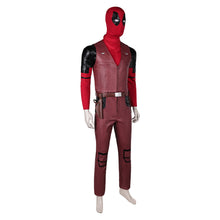 Laden Sie das Bild in den Galerie-Viewer, Wade Wilson Deadpool Kid Kostüm Set Deadpool &amp; Wolverine (2024) Cowboy Deadpool Cosplay Outfits