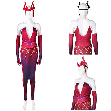 Wanda Maximoff Scarlet Witch rot Outfits Cosplay Kostüm