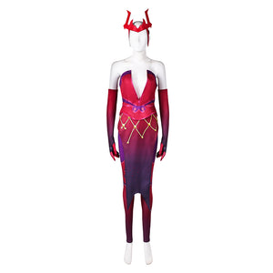 Wanda Maximoff Scarlet Witch rot Outfits Cosplay Kostüm