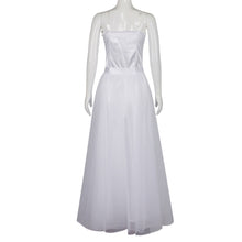 Laden Sie das Bild in den Galerie-Viewer, Wicked 2025 Glinda weiß Kleid Cosplay Kostüm