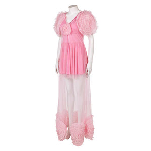 Wicked Glinda Rosa Kleid Damen Cosplay Kostüm Set