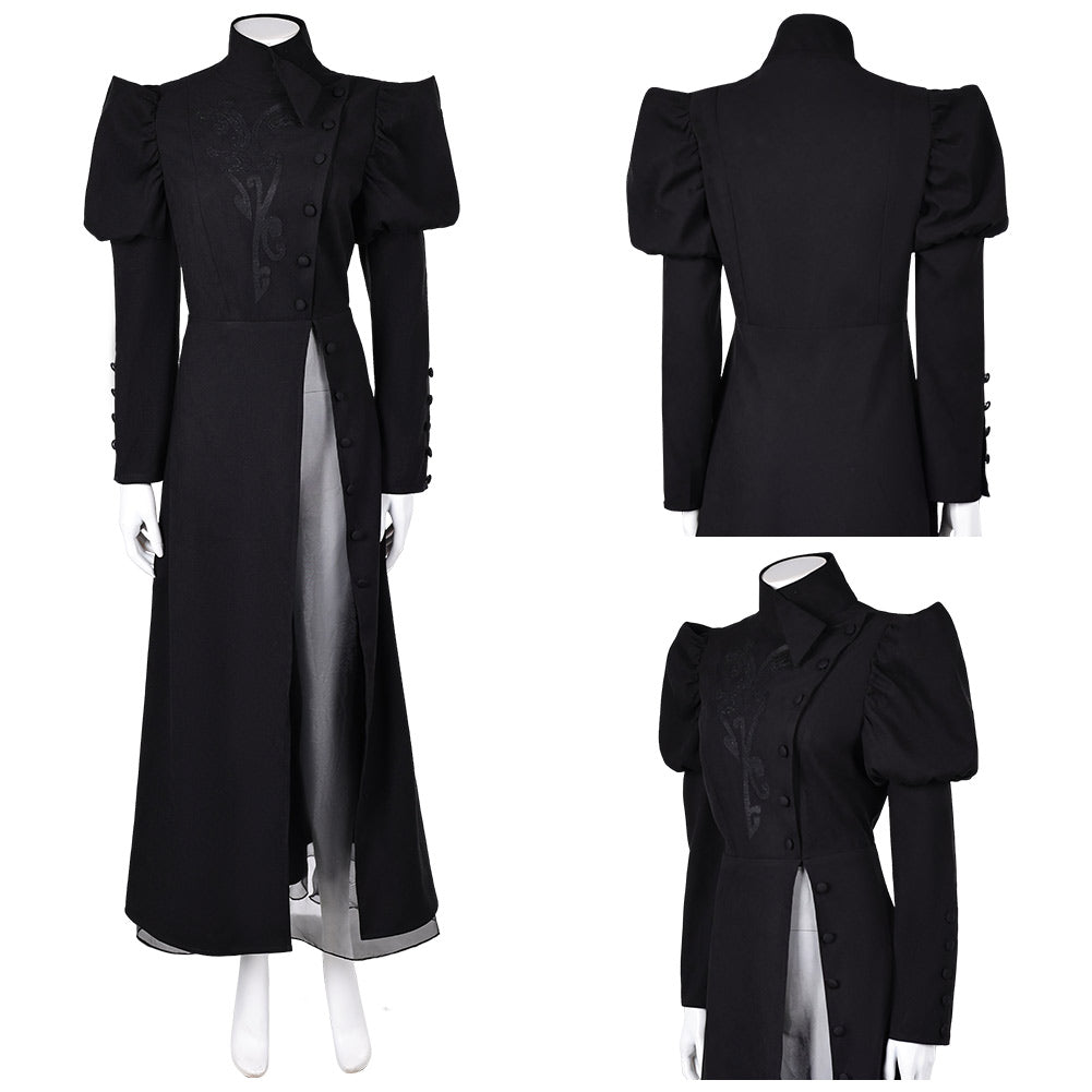 Wicked Hexen Elphaba schwarz Kostüm Set Cosplay Outfits