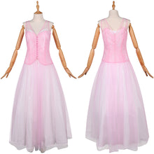 Laden Sie das Bild in den Galerie-Viewer, Wicked Teil 2 for Good Glinda rosa Kleid Damen Cosplay Kostüm 