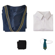 Laden Sie das Bild in den Galerie-Viewer, Witch Watch Nemu Miyao blau Kleid Cosplay Outfits