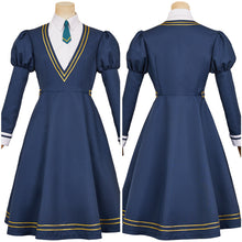 Laden Sie das Bild in den Galerie-Viewer, Witch Watch Nemu Miyao blau Kleid Cosplay Outfits