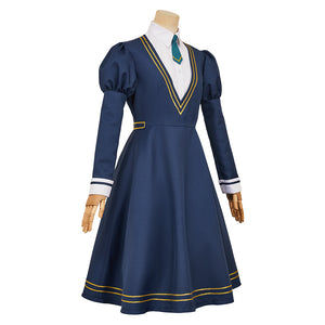 Witch Watch Nemu Miyao blau Kleid Cosplay Outfits