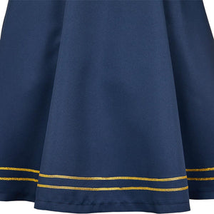 Witch Watch Nemu Miyao blau Kleid Cosplay Outfits