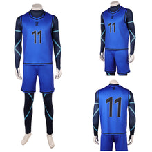 Laden Sie das Bild in den Galerie-Viewer, Yoichi Isagi blau Uniform BLUE LOCK Team Z Uniform Cosplay Outfit