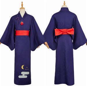 Yugi Amane blau Kimono Toilet-bound Hanako-kun Hanako Cosplay Ouftis