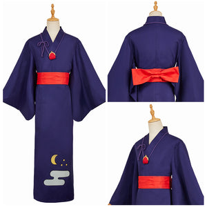 Yugi Amane blau Kimono Toilet-bound Hanako-kun Hanako Cosplay Ouftis