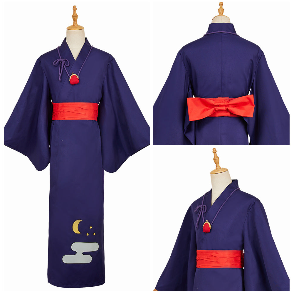 Yugi Amane blau Kimono Toilet-bound Hanako-kun Hanako Cosplay Ouftis