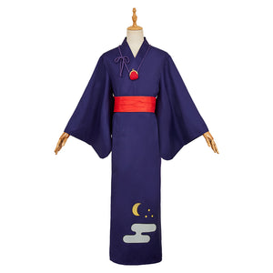 Yugi Amane blau Kimono Toilet-bound Hanako-kun Hanako Cosplay Ouftis