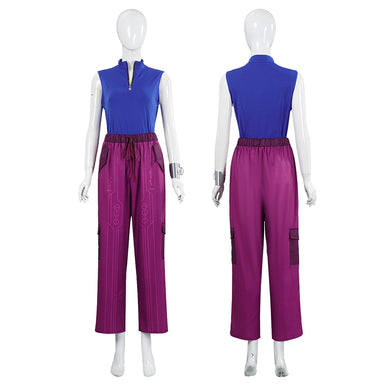 Zombies Addison Kostüm Zombies Addison Wells blau Cosplay Outfits