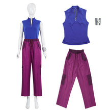 Laden Sie das Bild in den Galerie-Viewer, Zombies Addison Kostüm Zombies Addison Wells blau Cosplay Outfits