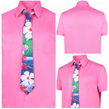 Laden Sie das Bild in den Galerie-Viewer, Zoomania 2025 Nick Wilde rosa Hemd Zootopia Nick Cosplay Outfits