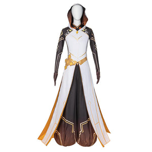 Genshin Impact Zhong Li Cosplay Kostüme Outfits Halloween Karneval Set