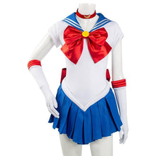 Laden Sie das Bild in den Galerie-Viewer, Sailor Moon Tsukino Usagi Uniform Cosplay Kostüm Halloween Karneval Kostüm - cosplaycartde