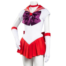 Laden Sie das Bild in den Galerie-Viewer, Sailor Mars Unifrom Sailor Moon Rei Hino Geist des Feuers Cosplay Halloween Karneval Kostüm - cosplaycartde