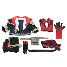 Laden Sie das Bild in den Galerie-Viewer, Ezreal League of Legends Kämpfer Champion Uniform Cosplay Kostüm