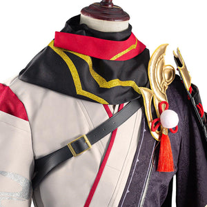 Genshin Impact Kasuha Kostüm Halloween Karneval Cosplay Outfits