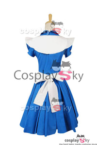 Alice In Wonderland Tim Burton Alice Kleid Cosplay Kostüm