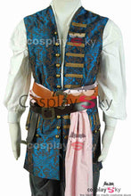 Laden Sie das Bild in den Galerie-Viewer, Pirates Of The Caribbean 4 Fluch der Karibik Jack Sparrow Johnny Depp 1 Weste Cosplay Kostüm