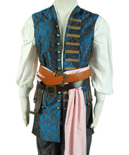 Laden Sie das Bild in den Galerie-Viewer, Pirates of the Caribbean 5 Fluch der Karibik Jack Sparrow Johnny Depp Set Cosplay Kostüm