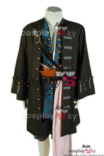 Laden Sie das Bild in den Galerie-Viewer, Pirates of the Caribbean 5 Fluch der Karibik Jack Sparrow Johnny Depp Set Cosplay Kostüm