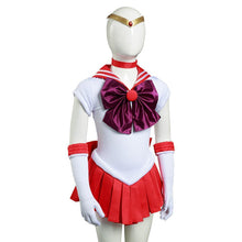 Laden Sie das Bild in den Galerie-Viewer, Sailor Moon Kinder Tsukino Usagi/Sailor Jupiter/Sailor Mars Kostüm Mädchen Halloween Karneval Kostüm - cosplaycartde