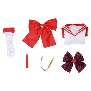 Sailor Moon Kinder Tsukino Usagi/Sailor Jupiter/Sailor Mars Kostüm Mädchen Halloween Karneval Kostüm - cosplaycartde