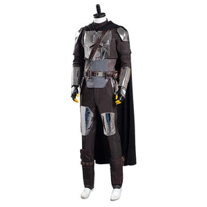 The Mandalorian 2 Din Djarin Kostüm Cosplay Kostüm für Karneval Mottoparty