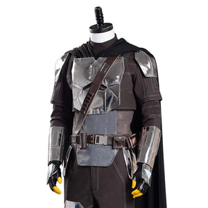 The Mandalorian 2 Din Djarin Kostüm Cosplay Kostüm für Karneval Mottoparty