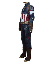 Laden Sie das Bild in den Galerie-Viewer, Avengers: Age of Ultron Captain America Steve Rogers Uniform Cosplay Kostüm