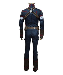 Avengers: Age of Ultron Captain America Steve Rogers Uniform Cosplay Kostüm