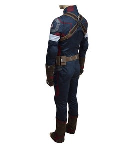 Avengers: Age of Ultron Captain America Steve Rogers Uniform Cosplay Kostüm