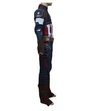 Laden Sie das Bild in den Galerie-Viewer, Avengers: Age of Ultron Captain America Steve Rogers Uniform Cosplay Kostüm