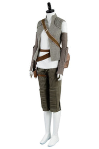 Star Wars 8 Die letzten Jedi Rey Outfit Cosplay Kostüm