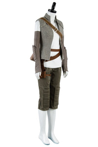 Star Wars 8 Die letzten Jedi Rey Outfit Cosplay Kostüm