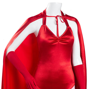 WandaVision Scarlet Witch Wanda Maximoff Jumpsuit Cosplay Halloween Karneval Kostüm