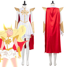 Laden Sie das Bild in den Galerie-Viewer, She Ra Kleid She-Ra - Princess of Power She Ra Cosplay Kostüm Halloween Karneval Kostüm