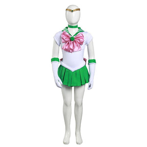 Sailor Moon Kinder Tsukino Usagi/Sailor Jupiter/Sailor Mars Kostüm Mädchen Halloween Karneval Kostüm - cosplaycartde