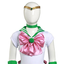 Laden Sie das Bild in den Galerie-Viewer, Sailor Moon Kinder Tsukino Usagi/Sailor Jupiter/Sailor Mars Kostüm Mädchen Halloween Karneval Kostüm - cosplaycartde