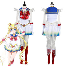 Laden Sie das Bild in den Galerie-Viewer, Sailor Moon Eternal Tsukino Usagi Cosplay Kostüm Halloween Karneval Outfits