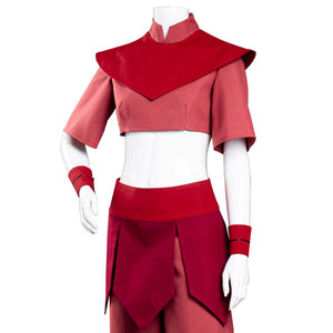 Avatar: The Last Airbender Ty Lee Cosplay Kostüm Jumpsuit Outfits Halloween Karneval Kostüm