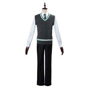 Haus Slytherin Schuluniform Harry Potter Cosplay Halloween Karneval Kostüm