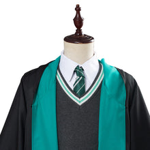 Laden Sie das Bild in den Galerie-Viewer, Haus Slytherin Schuluniform Harry Potter Cosplay Halloween Karneval Kostüm