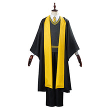 Laden Sie das Bild in den Galerie-Viewer, Harry Potter Haus Hufflepuff Schuluniform Cosplay Halloween Karneval Kostüm