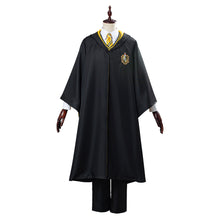 Laden Sie das Bild in den Galerie-Viewer, Harry Potter Haus Hufflepuff Schuluniform Cosplay Halloween Karneval Kostüm